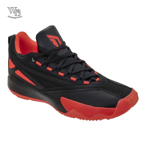 Dame Certified 2 Low Basketball Shoes ‘Black Orange’